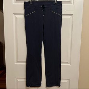Athleta Navy metro slouch pant M